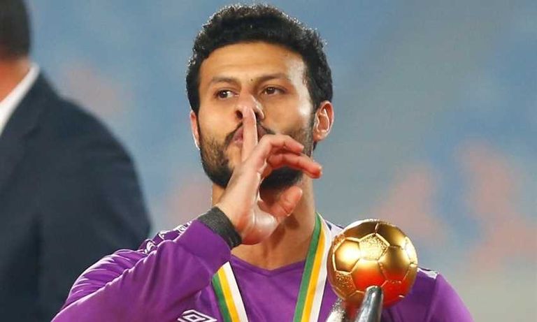 محمد الشناوي حارس الأهلي المصري محمد الشناوي حارس الأهلي المصري