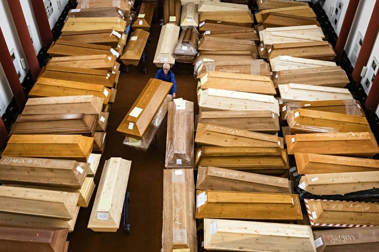 مستشفى لعلاج مرضى فيروس كورونا - أرشيفية