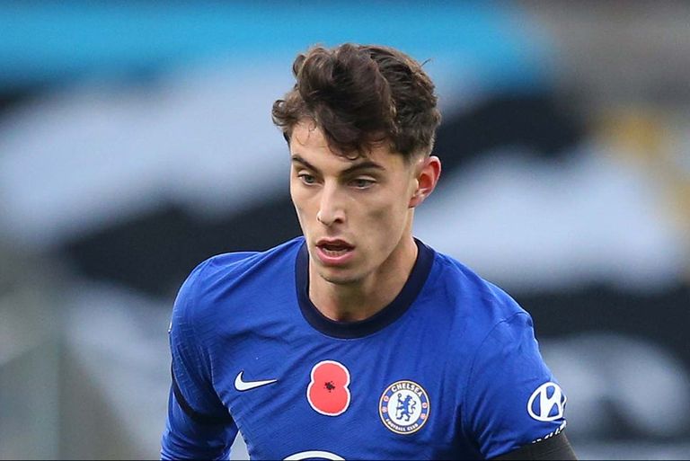 كاي هافيرتز لاعب تشيلسي فرانك لامبارد ومحمد صلاح نجم ليفربول