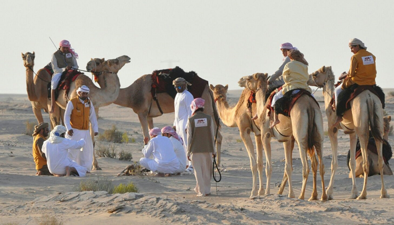 محمية المرزوم للصيد محمية المرزوم.. وجهة عشاق الصيد بالصقور
