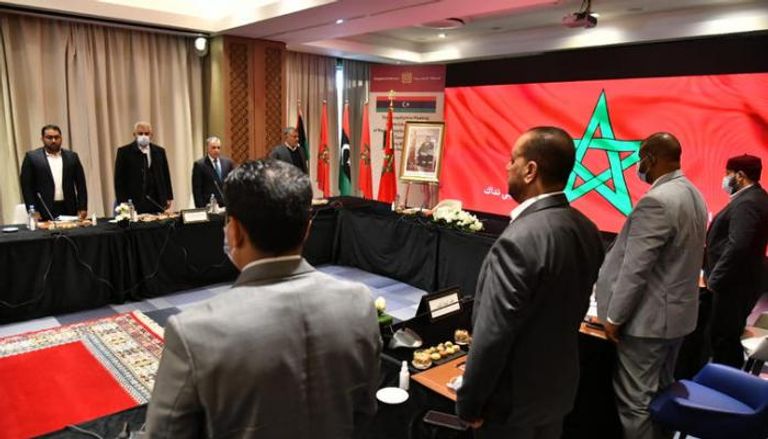صورة من اجتماعات بوزنيقة في المغرب