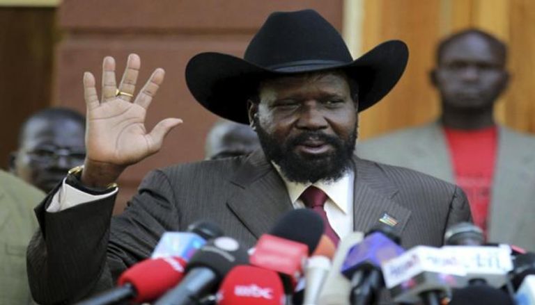  رئيس جنوب السودان سلفاكير ميارديت