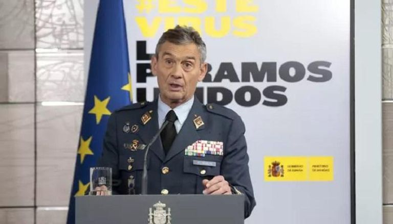 رئيس أركان الجيش الإسباني الجنرال ميجيل أنخيل فيلارويا
