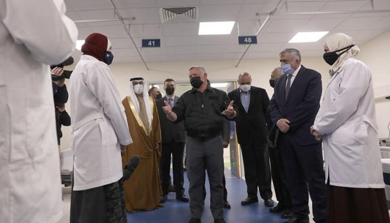 العاهل الأردني يفتتح مستشفى الشيخ محمد بن زايد