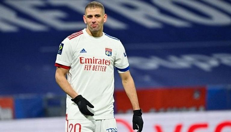 الجزائري إسلام سليماني مهاجم ليون الجديد