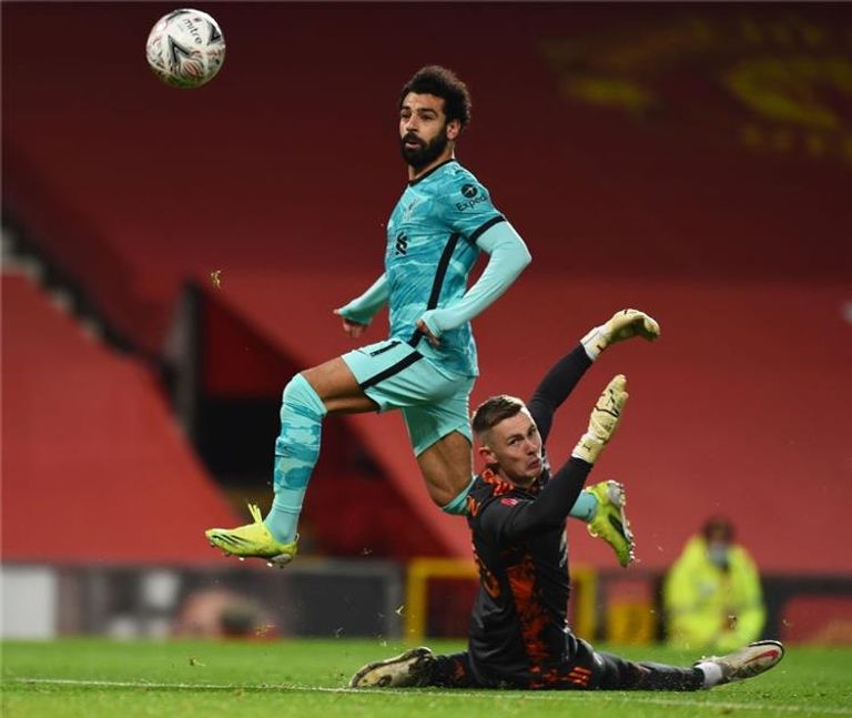 محمد صلاح من مواجهة ليفربول ضد مانشستر يونايتد محمد صلاح من مواجهة ليفربول ضد مانشستر يونايتد