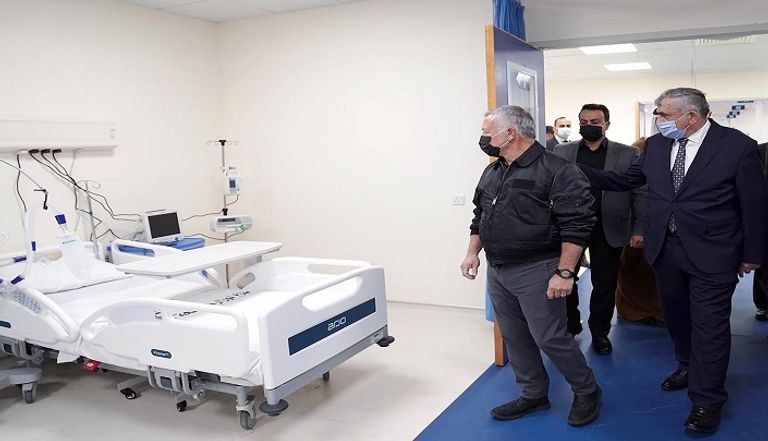 العاهل الأردني يفتتح مستشفى الشيخ محمد بن زايد