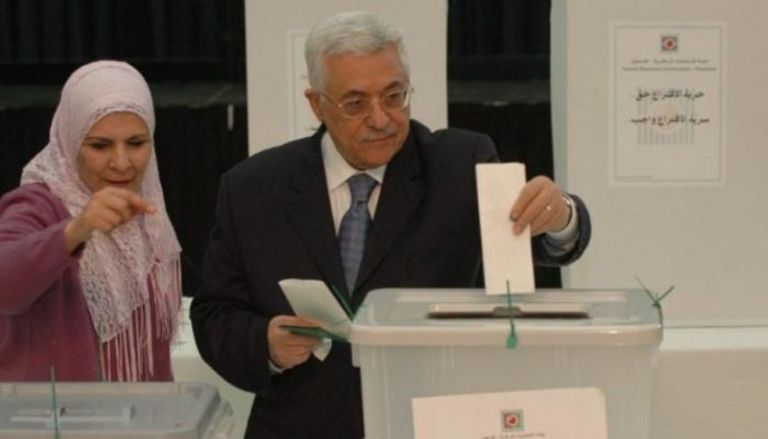 الرئيس الفلسطيني محمود عباس بانتخابات 2006