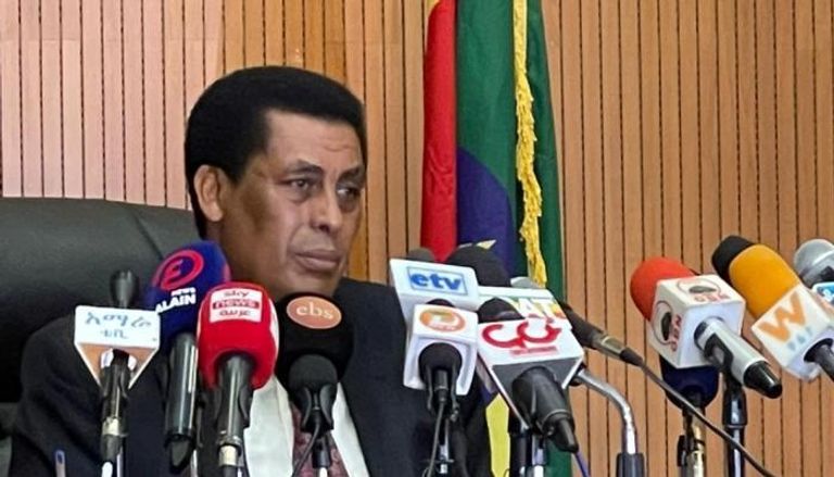 المتحدث باسم الخارجية الإثيوبية السفير ديني مفتي