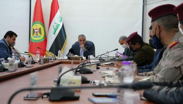 إجتماع لرئيس الوزراء العراقي مع القيادات الأمنية
