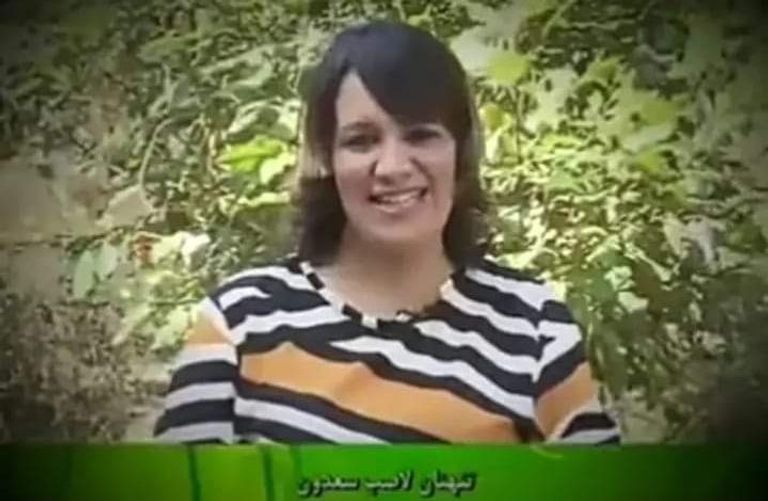 الصحفية الجزائرية المغدورة تينهينان - أرشيفية الصحفية الجزائرية المغدورة تينهينان لاصب سعدون