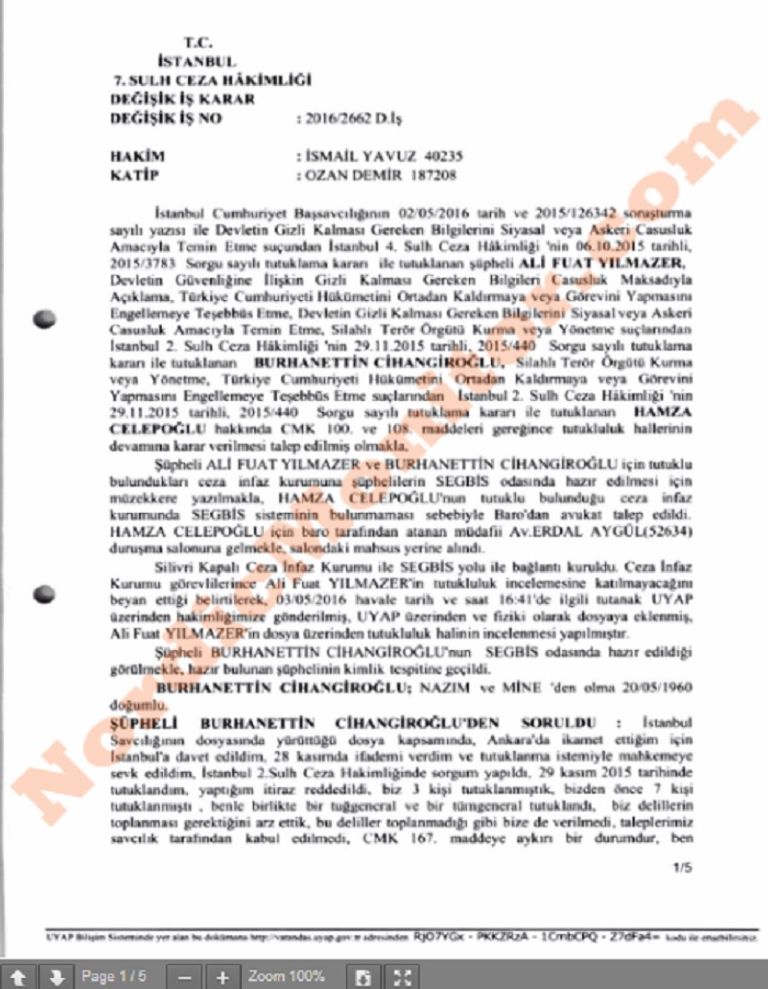 العقيد برهان الدين جيهانجير أوغلو - نورديك مونيتور