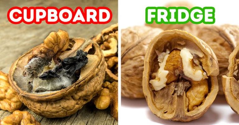 بعد فتح كيس المكسرات، يجب تخزينه في الثلاجة للمحافظة عليه - تعبيرية 7 مواد غذائية تطول صلاحيتها بالحفظ في الثلاجة