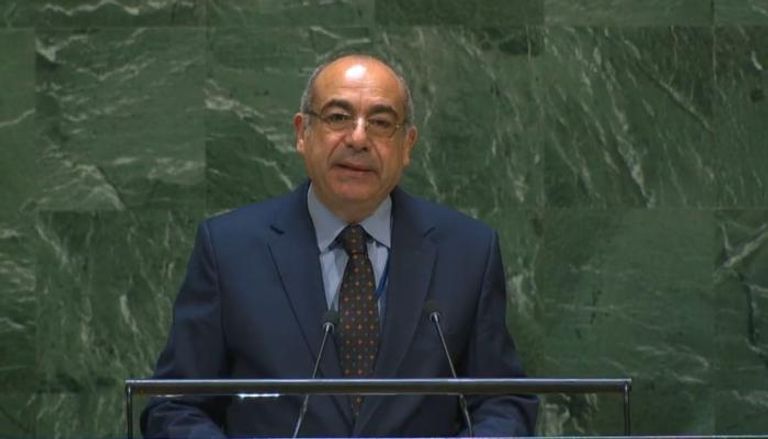 السفير محمد إدريس، مندوب مصر الدائم لدى الأمم المتحدة 