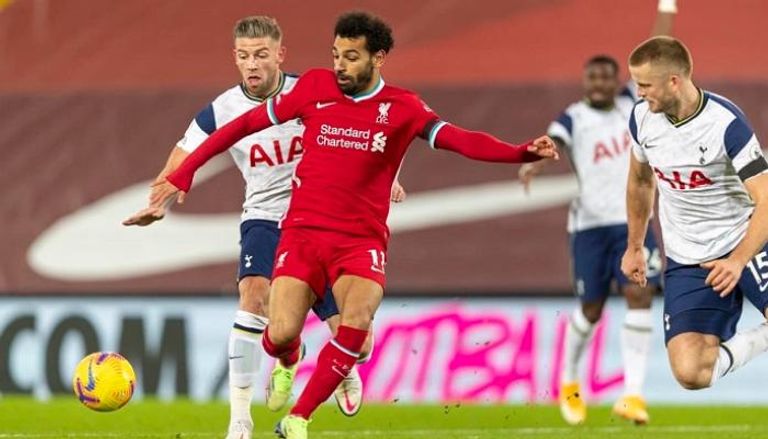 محمد صلاح نجم ليفربول ضد توتنهام
