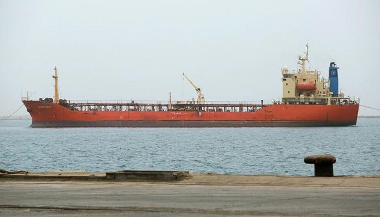 سفينة النفط صافر قبالة سواحل اليمن
