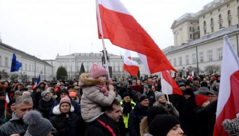 مظاهرات سابقة في بولندا- أرشيفية