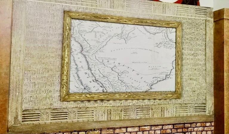 أحد أعمال مهندس الديكور اليمني محمد القدسي