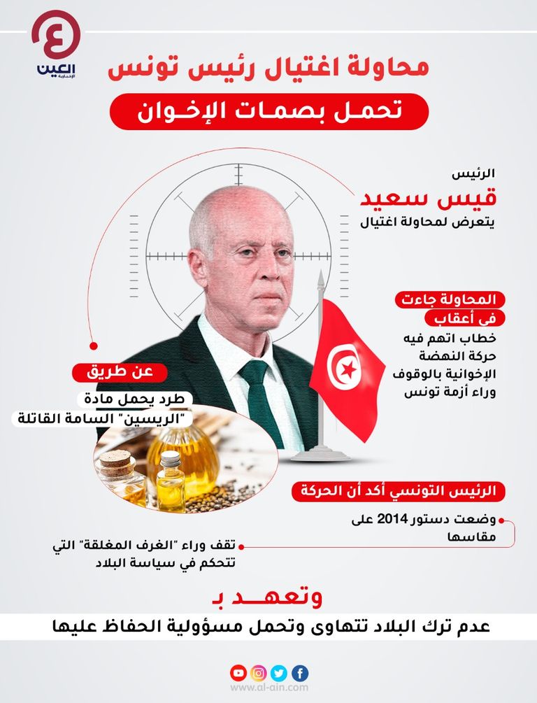 الرئيس التونسي قيس سعيد - أرشيفية