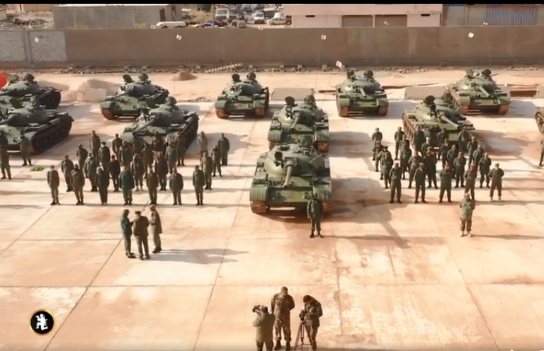 دبابات تابعة للجيش الوطني الليبي - أرشيفية