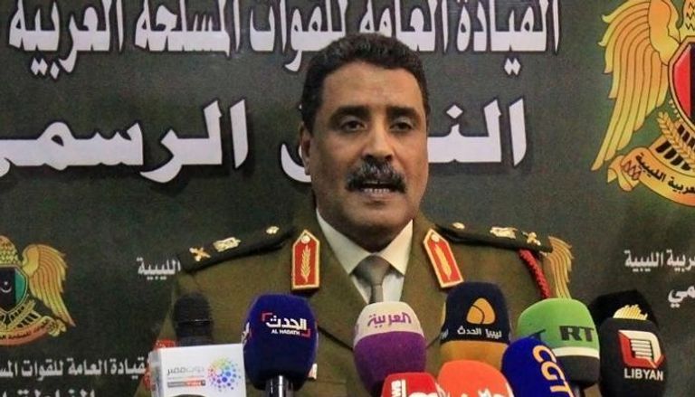 اللواء أحمد المسماري المتحدث باسم الجيش الليبي