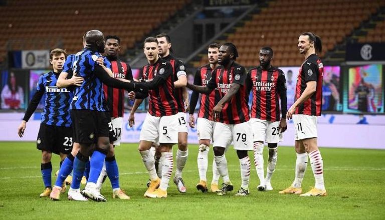 الإنتر ضد ميلان في كأس إيطاليا
