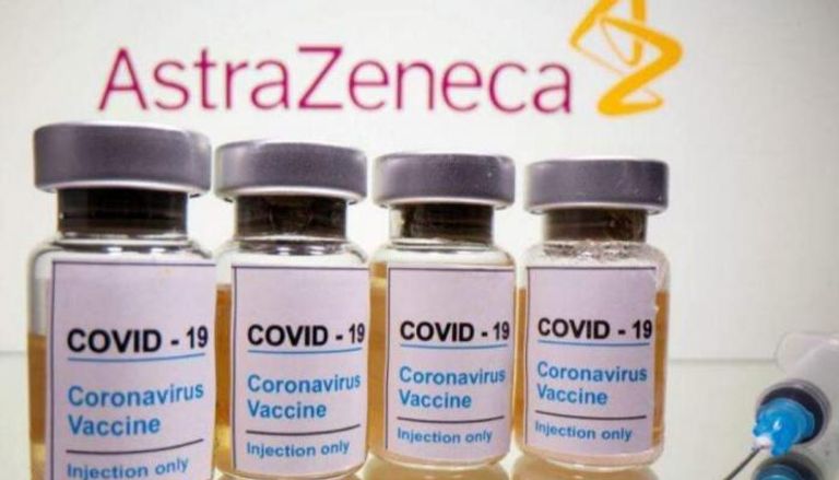 أمبولات لقاح أسترازينيكا AstraZeneca ضد فيروس كورونا أمبولات تحوي لقاحا ضد