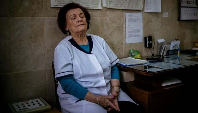 الطبيبة البلغارية المتخصصة في علم الأوبئة ماريا بوغويفا (82 عاماً) 