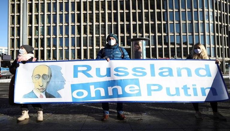 احتجاجات مؤيدة للمعارض الروسي نافالني