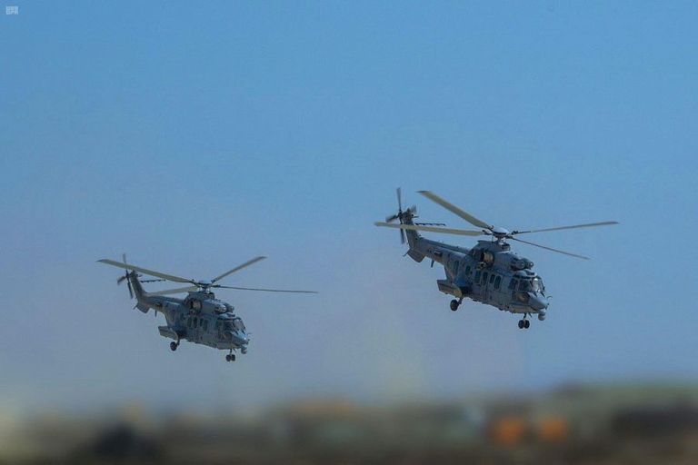 جانب من التدريب العسكري 