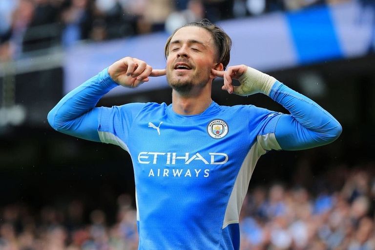 جاك جريليش نجم مانشستر سيتي الإنجليزي