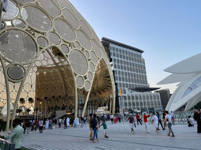 إقبال جماهيري كبير في اليوم لفعاليات إكسبو 2020 دبي