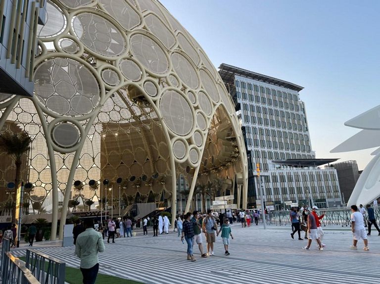 ساحة الوصل في إكسبو 2020 دبي