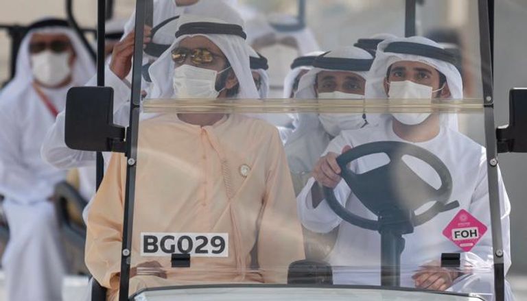 محمد بن راشد يزور إكسبو 2020 دبي
