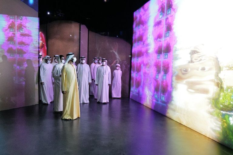 محمد بن راشد يزور إكسبو 2020 دبي