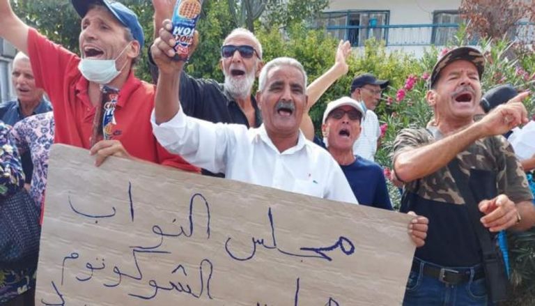 احتجاجات ضد إخوان تونس