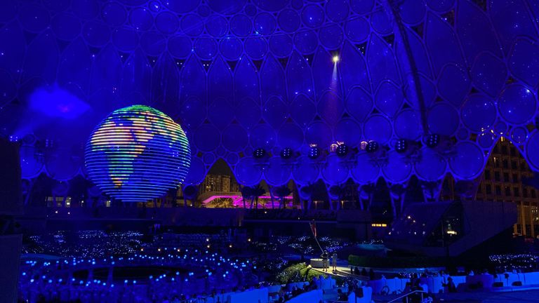 حفل افتتاح معرض إكسبو 2020 دبي