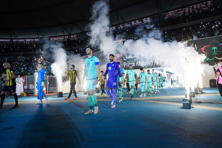 ملعب الأمير عبدالله الفيصل استضاف قمة الاتحاد ضد الأهلي الاتحاد ضد الأهلي على ملعب الأمير عبدالله الفيصل