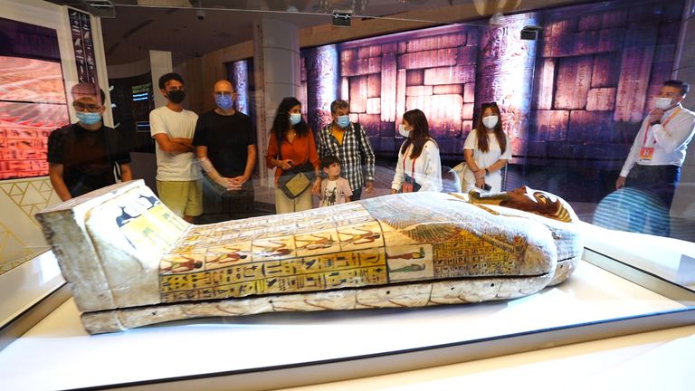 إقبال كثيف على الجناح المصري بمعرض إكسبو دبي 2020