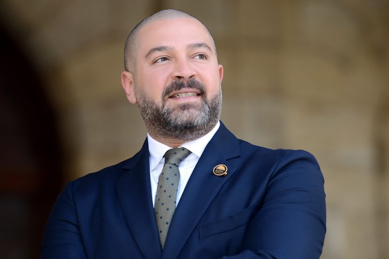 أحمد دياب رئيس رابطة المحترفين المصرية الزمالك ضد الأهلي - صورة أرشيفية