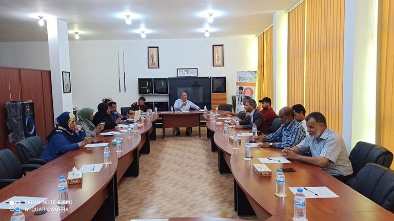 موظفو المفوضية الليبية للانتخابات