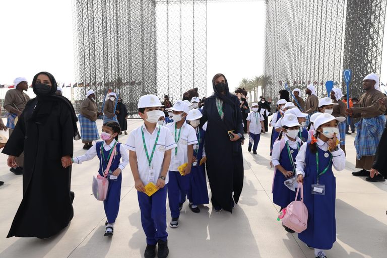 حضور لافت للتلاميذ في إكسبو 2020 دبي