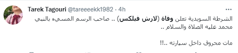 الرسام السويدي لارس فيلكس