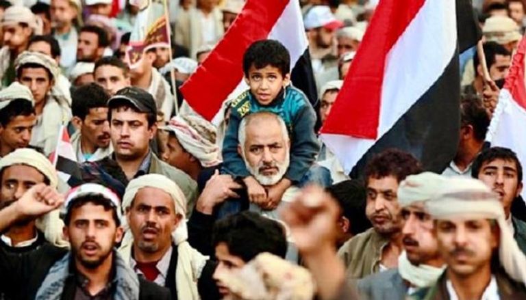 مناصرون لتنظيم الإخوان في اليمن- أرشيفية