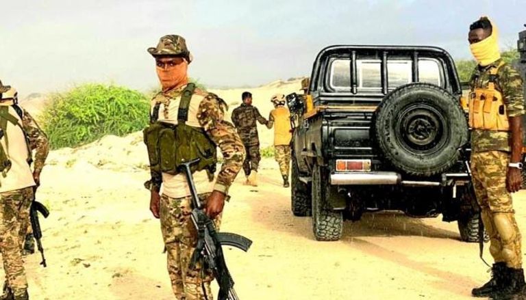 القوات الخاصة الصومالية خلال العملية العسكرية
