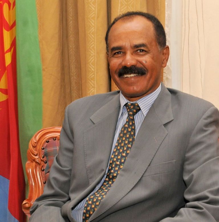 الرئيس الإريتري أسياس أفورقي 