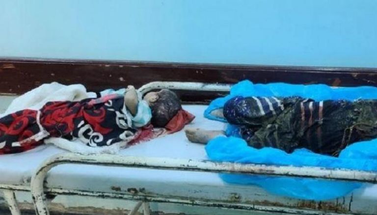 ضحايا جريمة الحوثي في مأرب