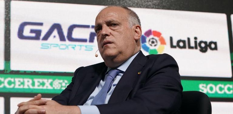 خافيير تيباس ريال مدريد ضد برشلونة