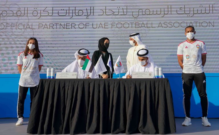 اتحاد الكرة الإماراتي وإكسبو دبي 2020 يوقعان اتفاقية تعاون مشترك اتحاد الكرة الإماراتي وإكسبو دبي 2020 يوقعان اتفاقية تعاون مشترك
