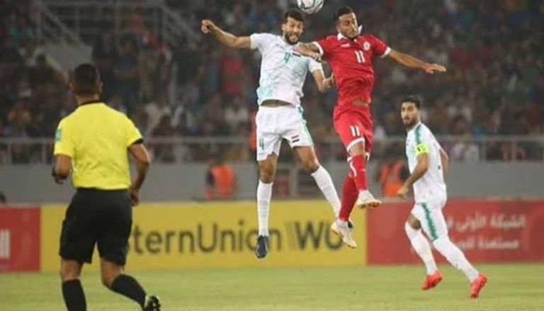 موعد مباراة العراق ولبنان في تصفيات كأس العالم والقنوات الناقلة